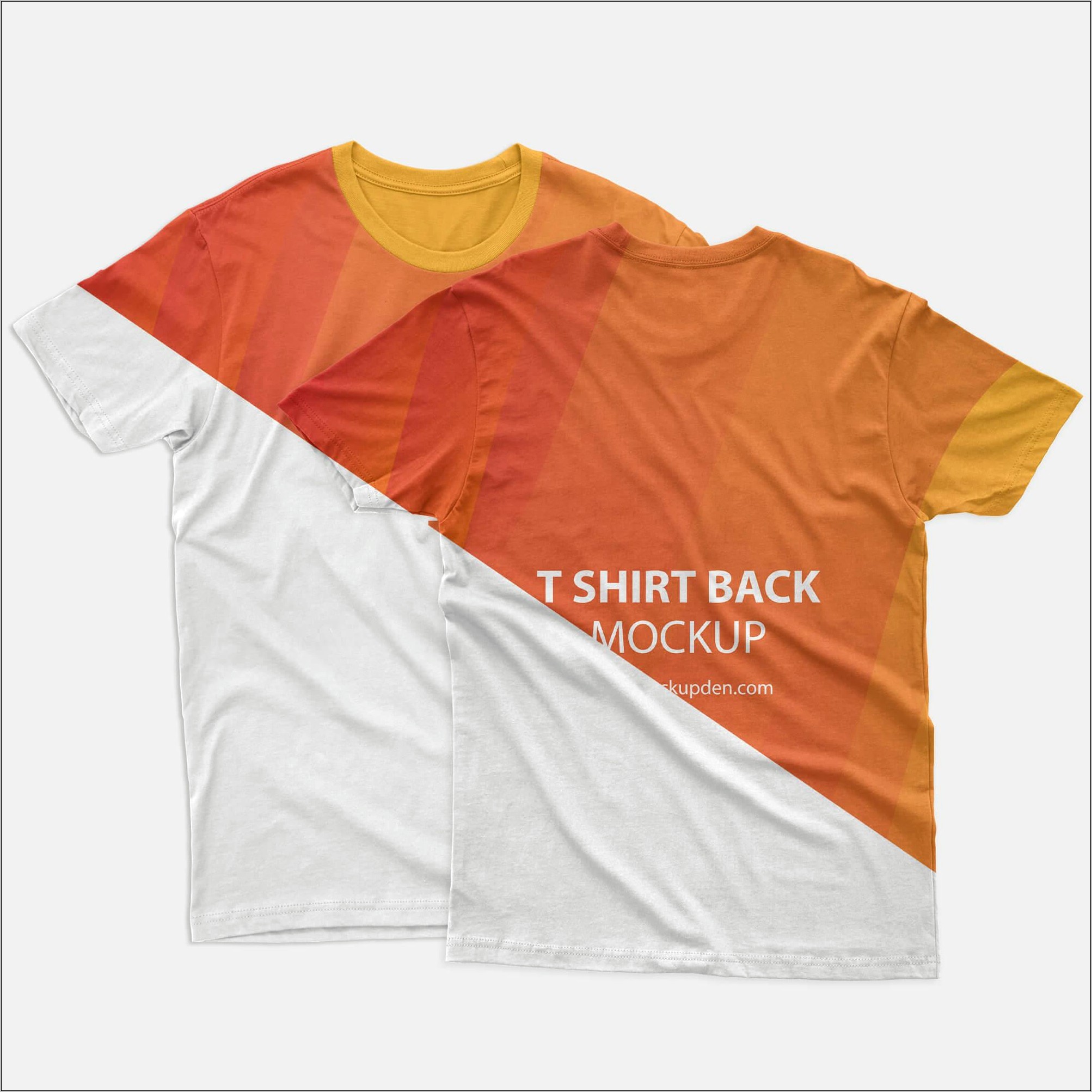 T Shirt Psd Template 3 4 Free