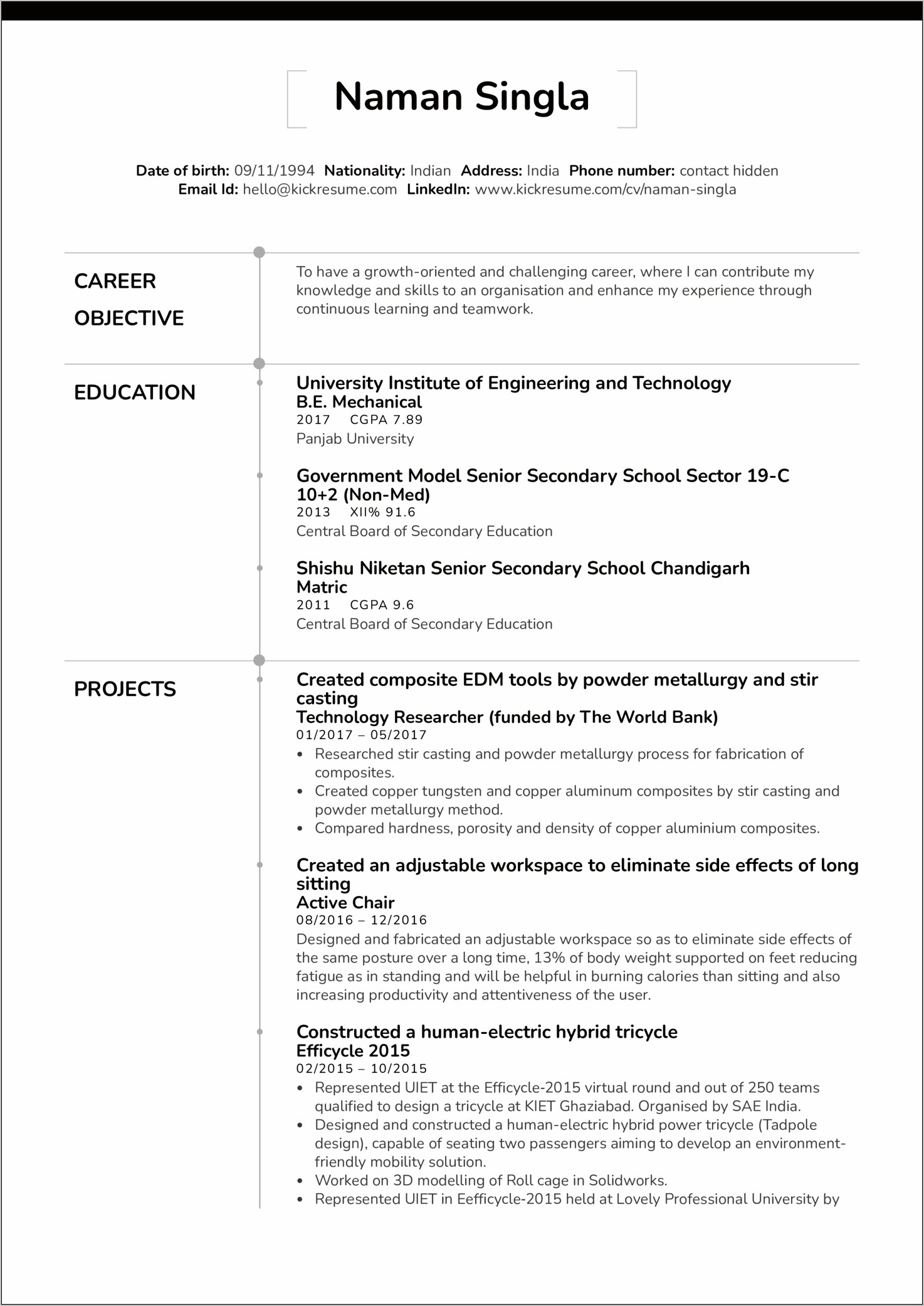 Technical Skills Example Bank Resume