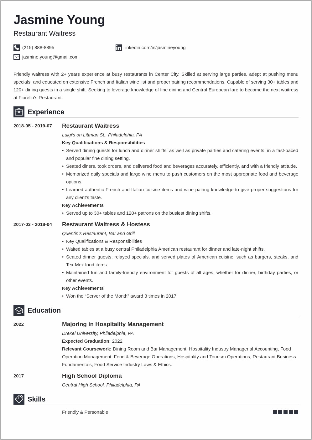 Teenage Objective For Resume Examples