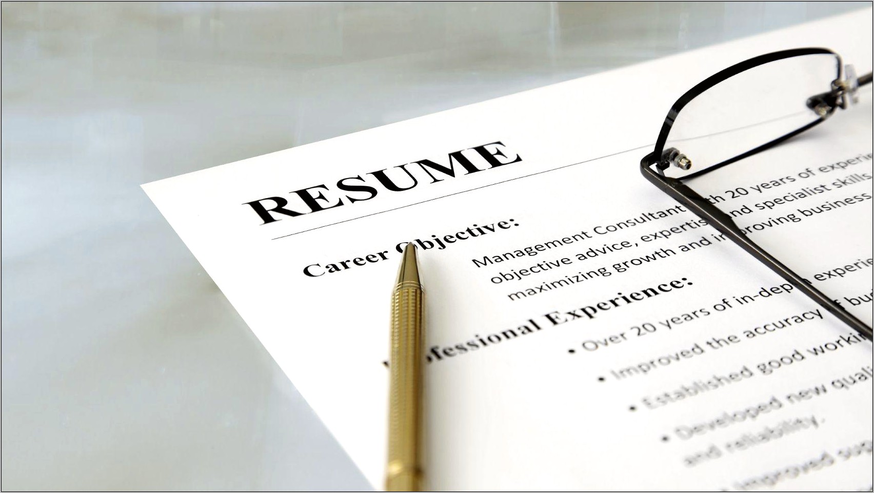 Teenage Objectives For Resume Examples