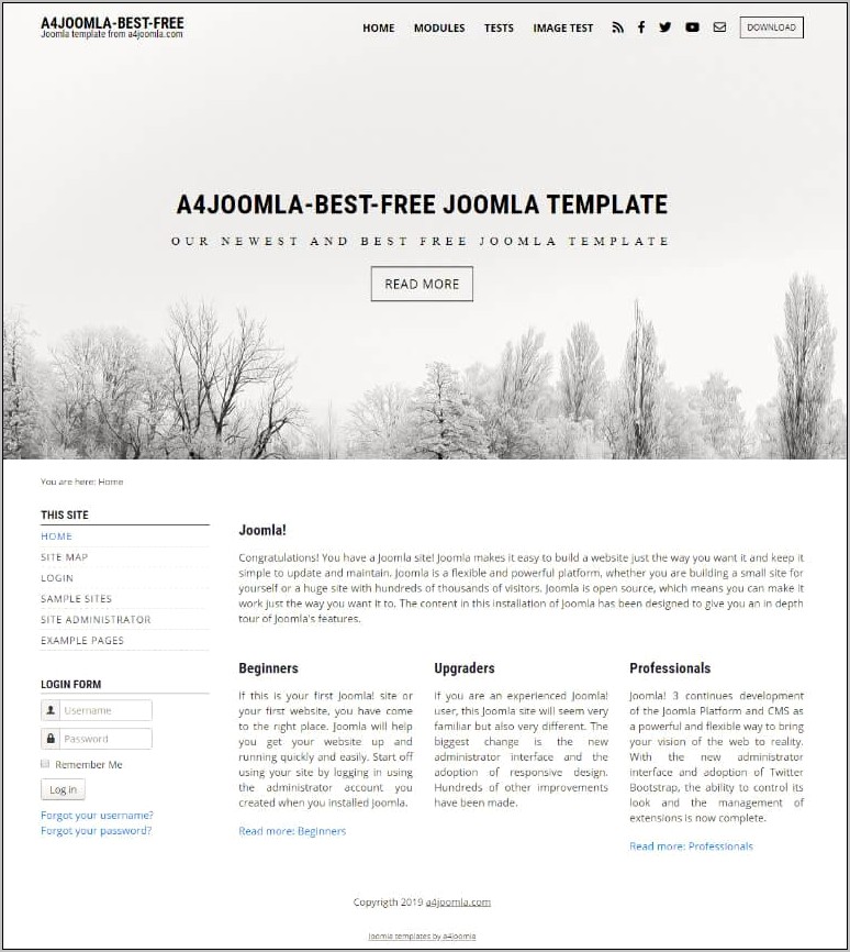 Template For Joomla 3.4 Free Download