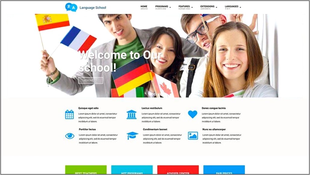 Template Joomla 3.0 Education Free Download