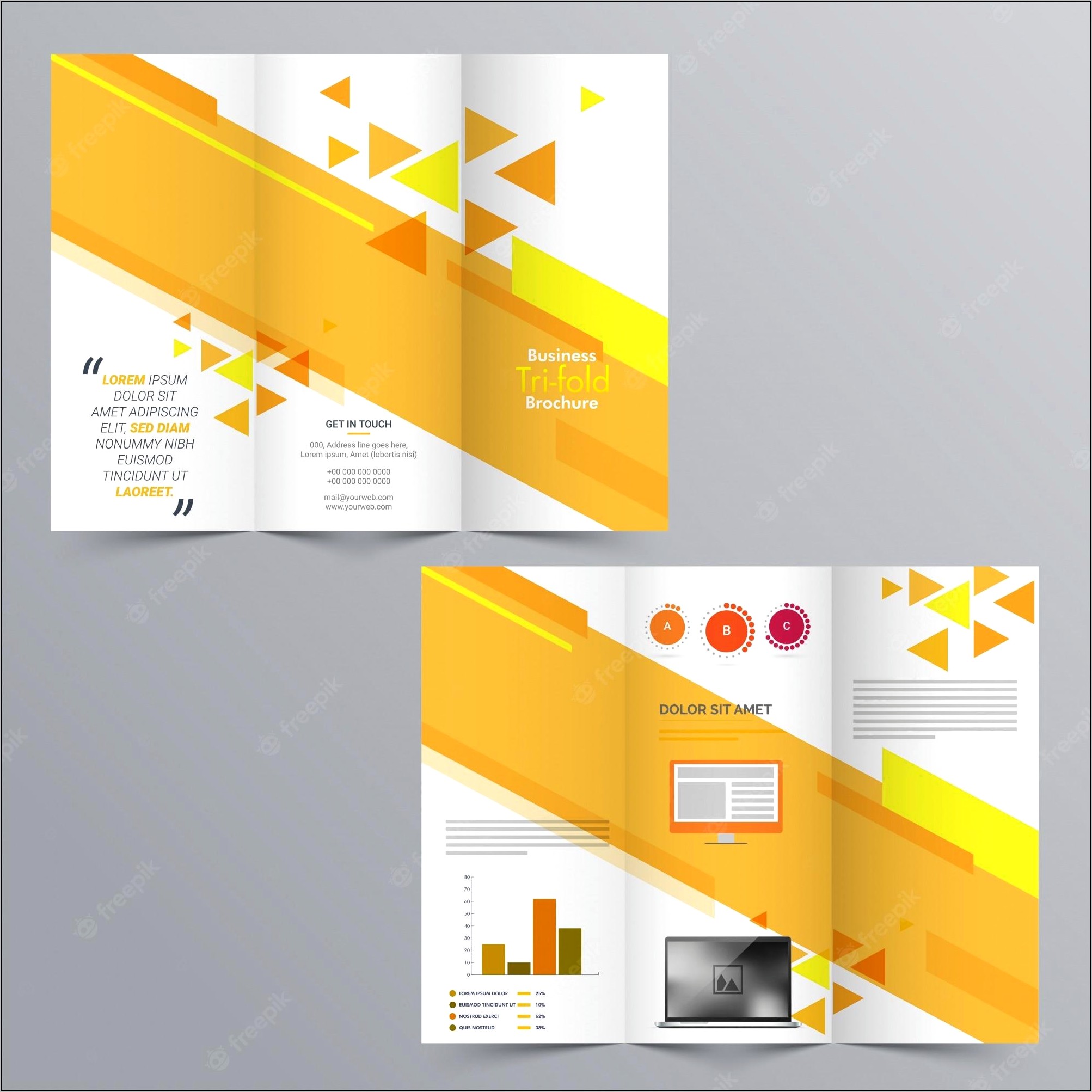 Template To Create A Trifold Brochure Free