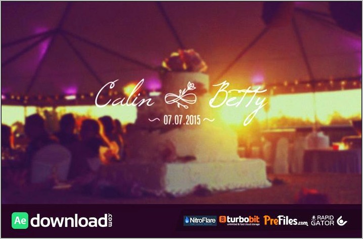 Template Wedding After Effect Cs6 Free Download