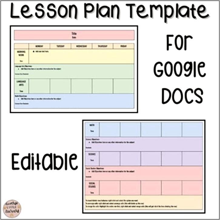 Test Template For Teachers Free Google Docs