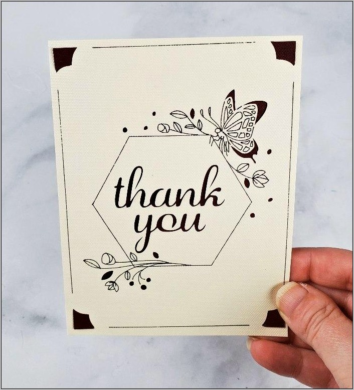 Thank You Pop Up Card Template Free