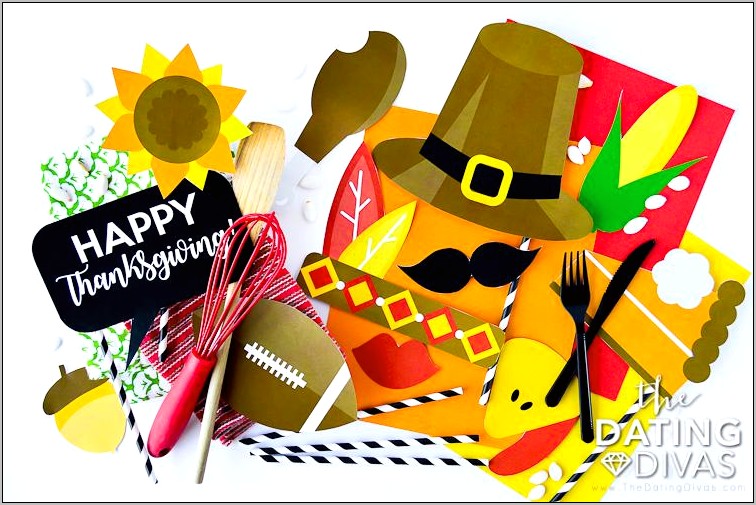 Thanksgiving Photo Booth Templates Free To Print