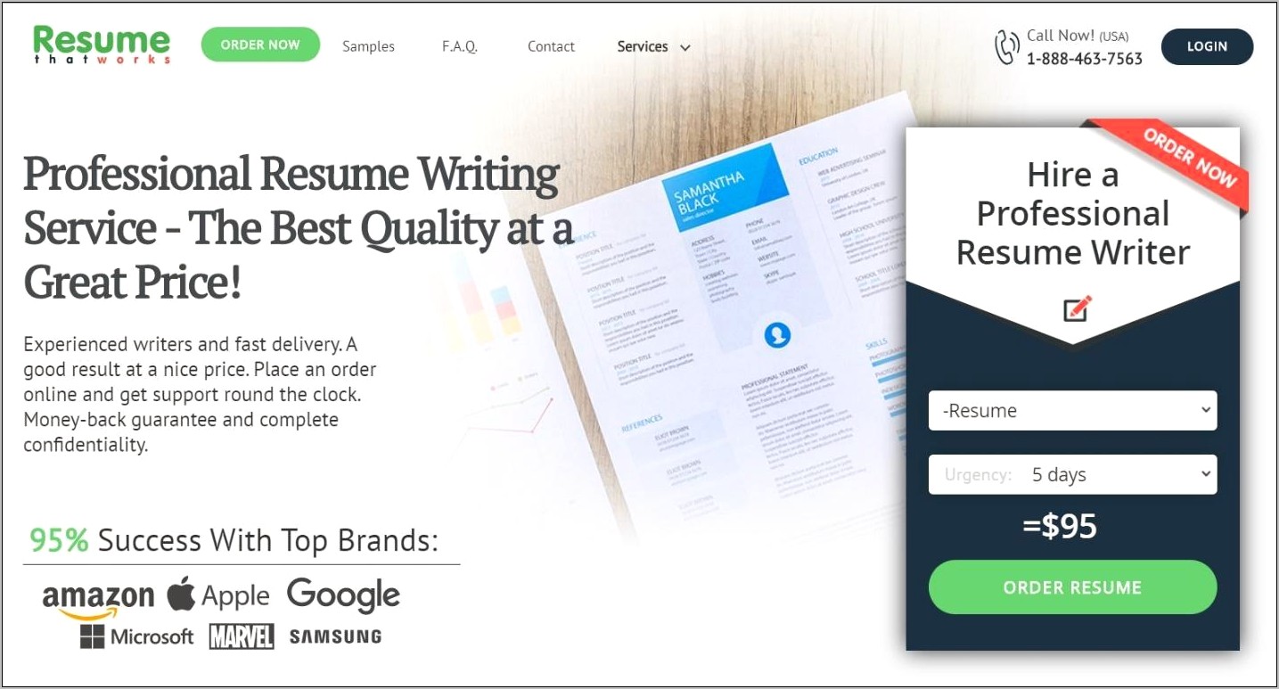 The Best Resume Writing Company