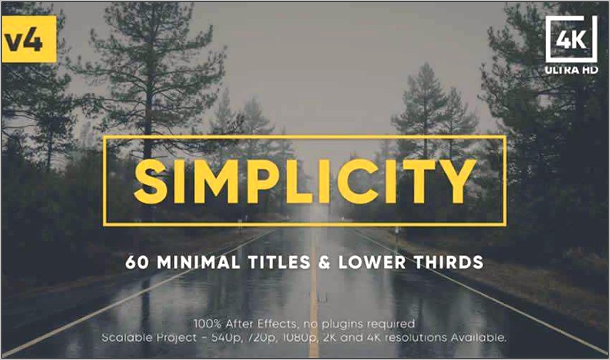 The End Titles After Effects Template Free