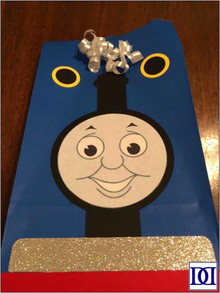 Thomas The Train Diy Bag Free Template