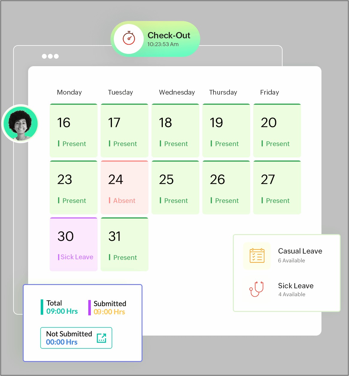 Time And Attendance Templates Free In Ipad