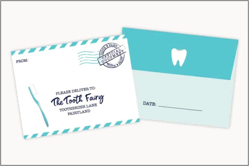 Tooth Fairy Receipt Free Template Pdf With Comments