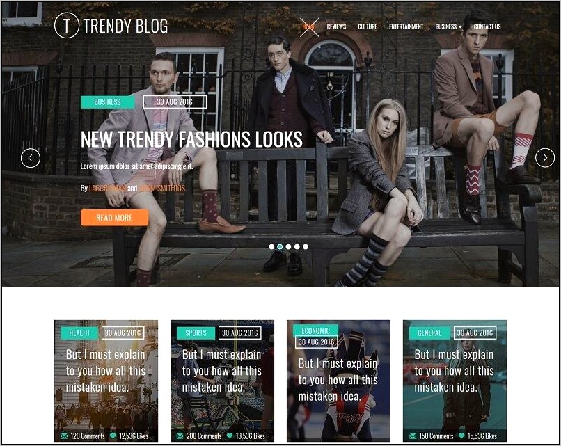 Top Travel Blogger Responsive Templates Download Free