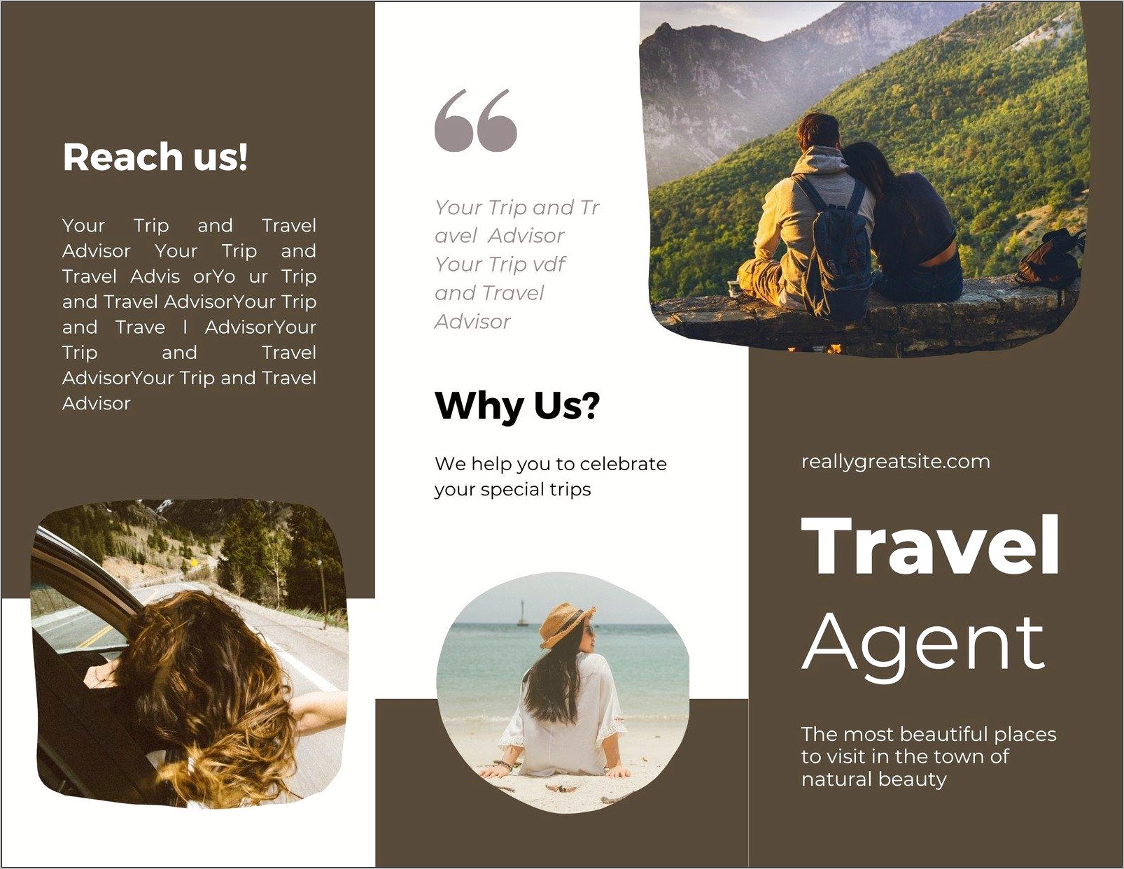 Travel And Tourism Brochure Templates Free Download