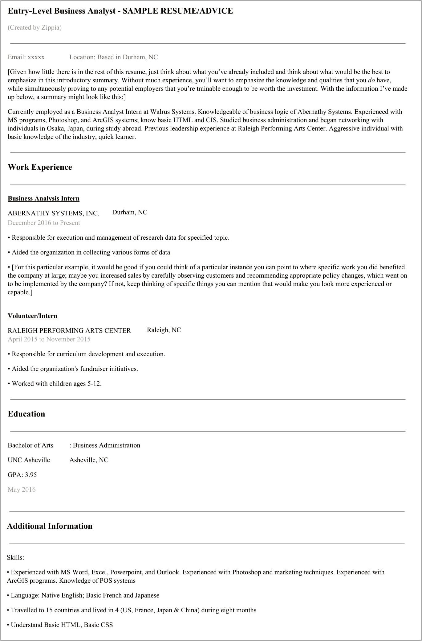 Treasury Management Business Analyst Resume