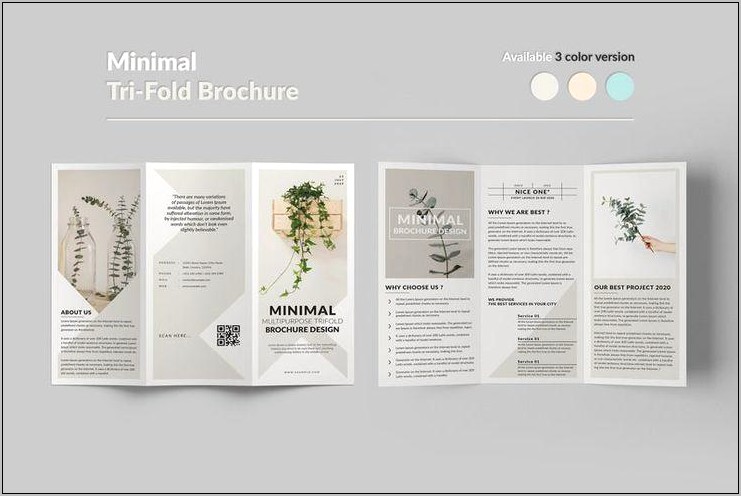 Tri Fold Brochure Indesign Template Free Download