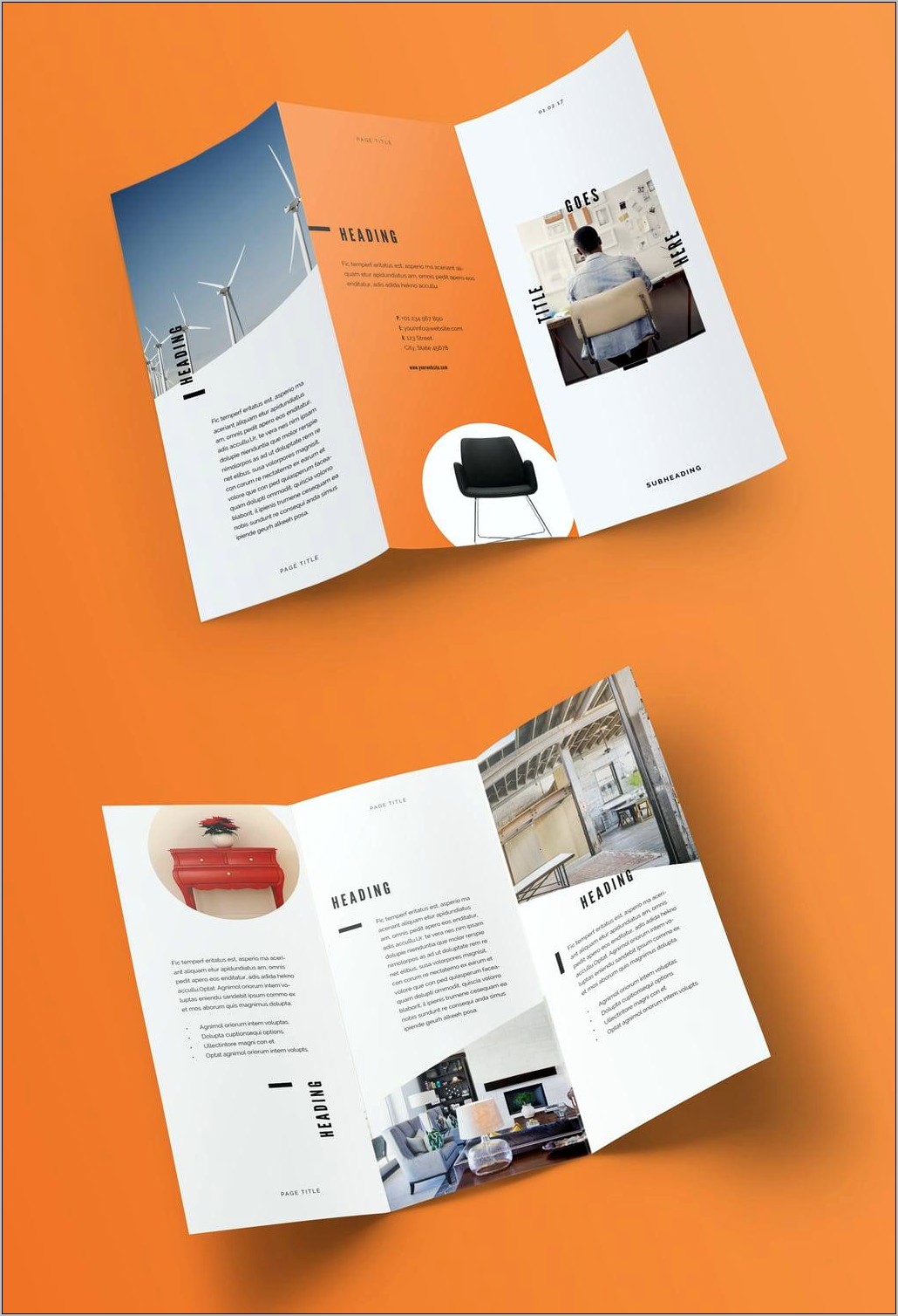 Tri Fold Brochure Template Download Free Janitor