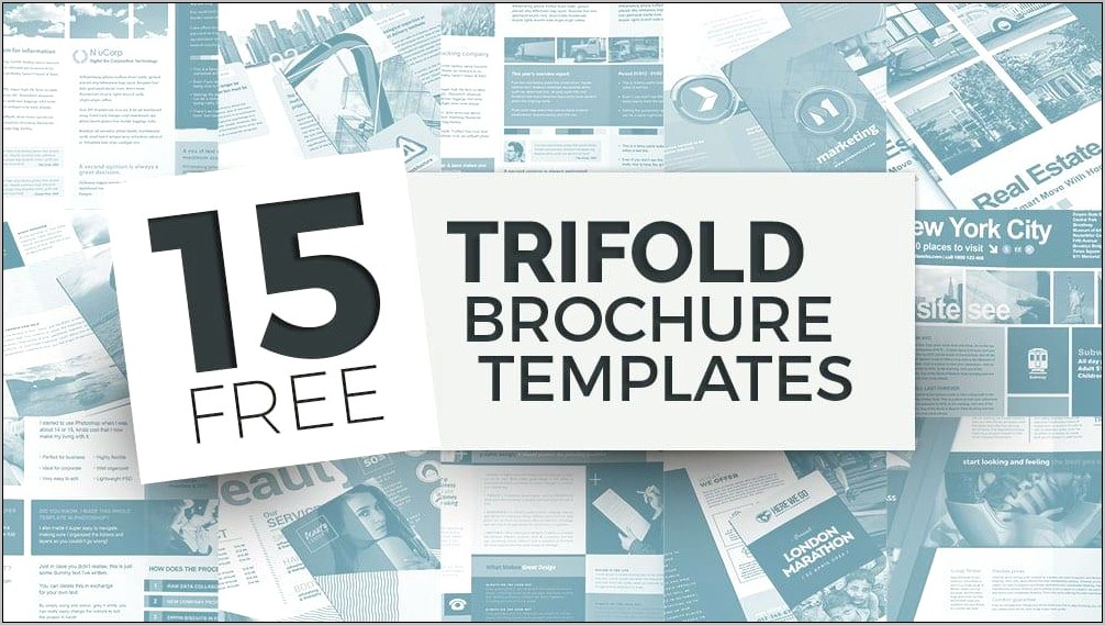 Tri Fold Brochure Template Free Download Ai