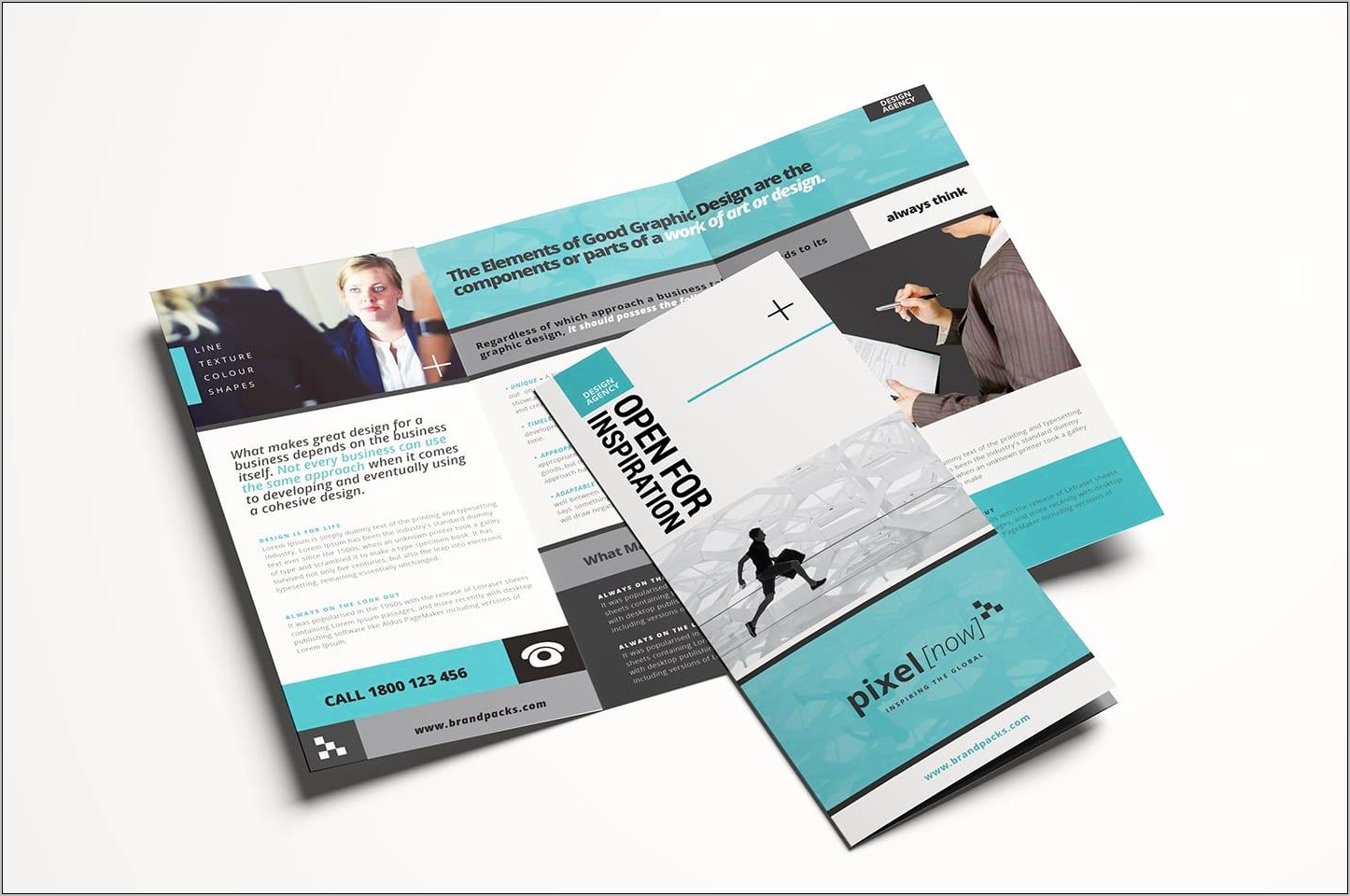 Tri Fold Brochure Template Psd Free Simple