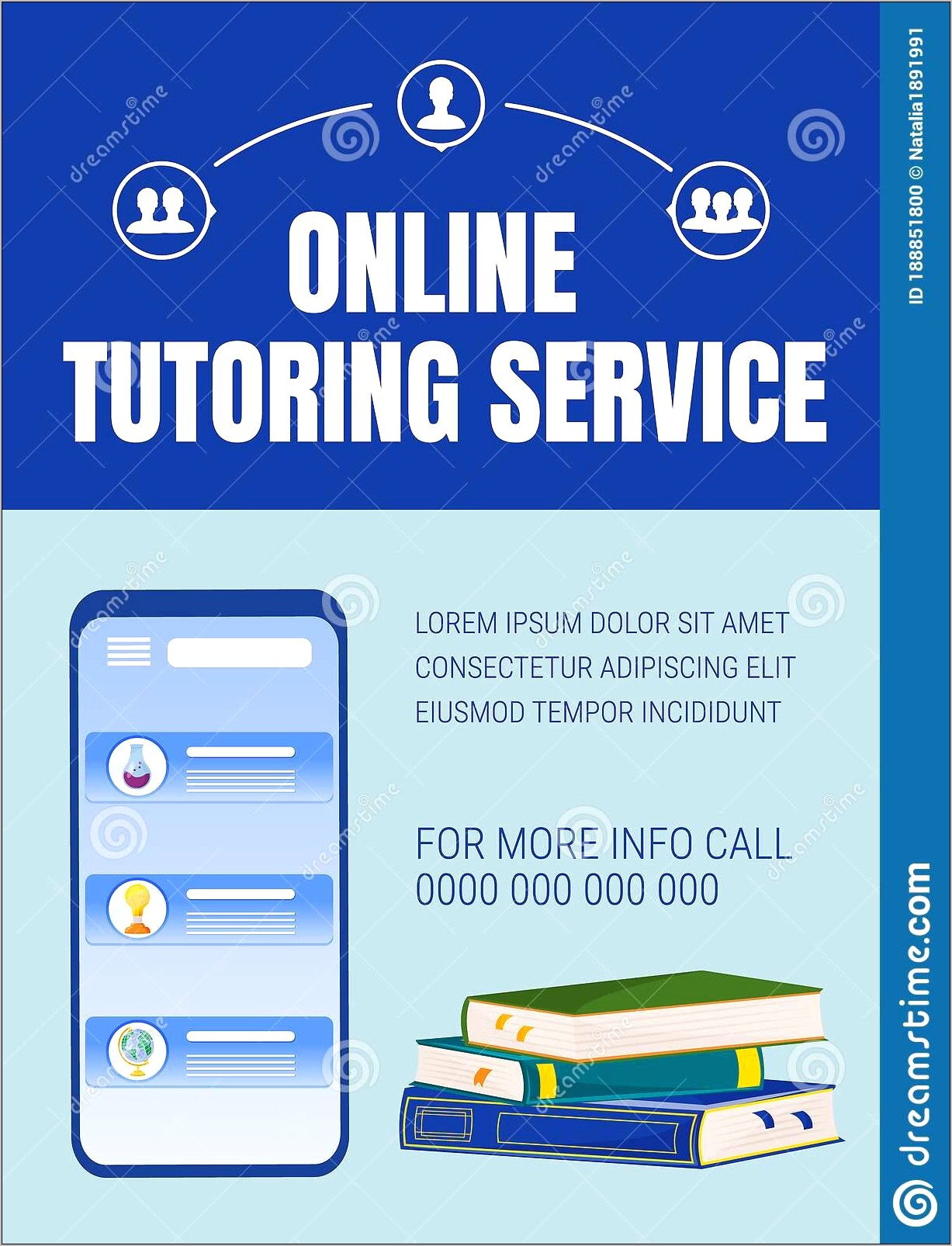 Tutoring Flyer Template Free Black And White