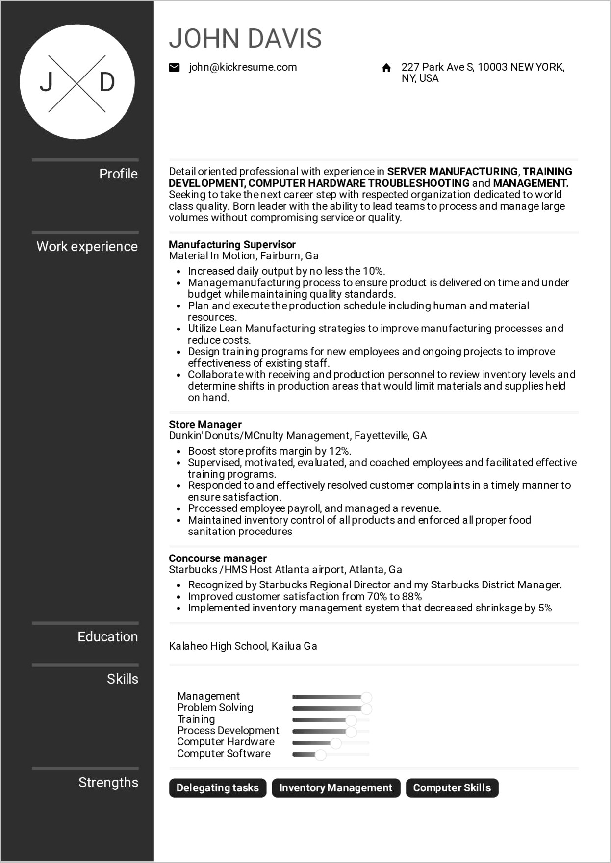 Ucsc Career Center Resume Example