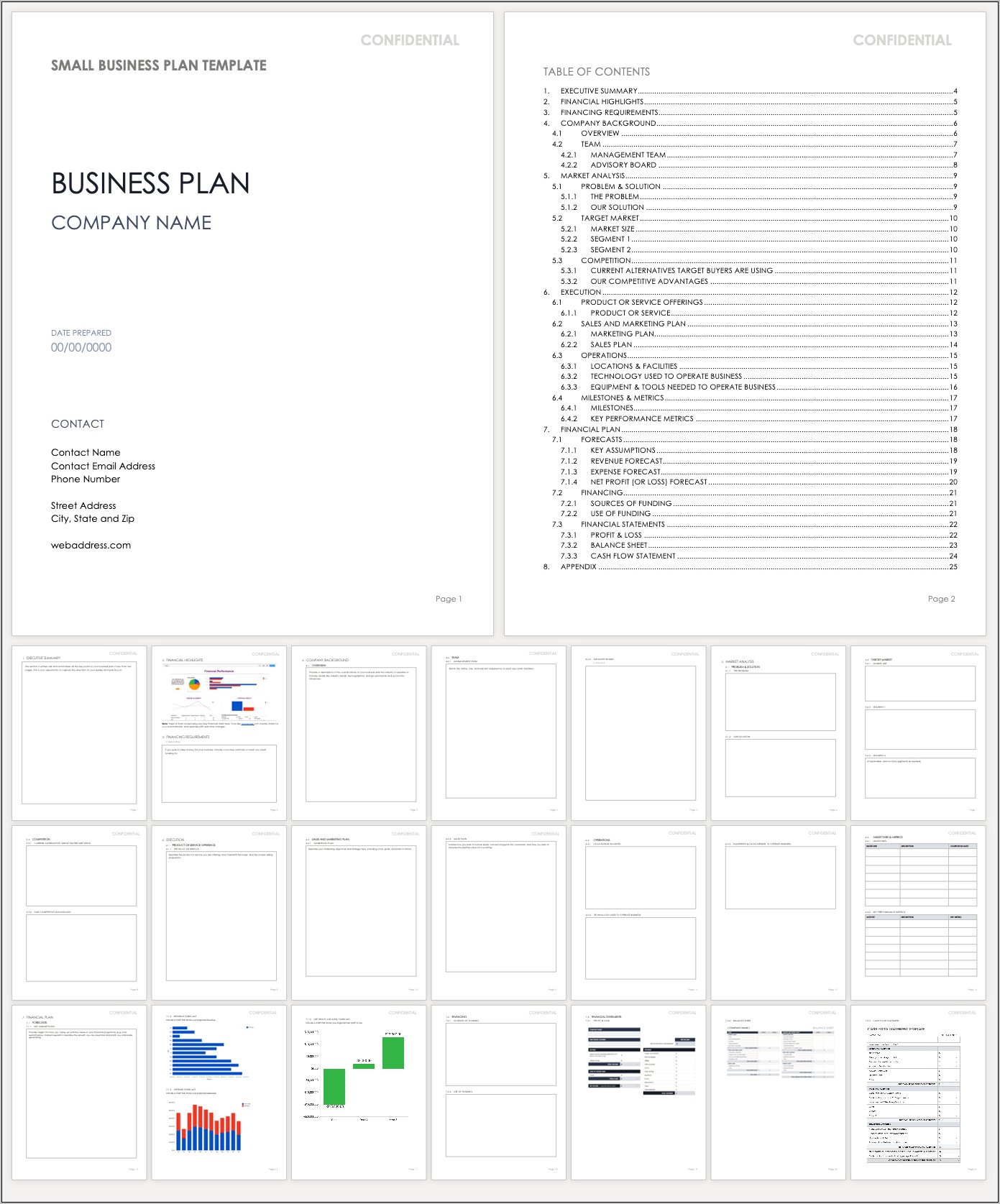 Ultimate Business Plan Template Free Download Mac