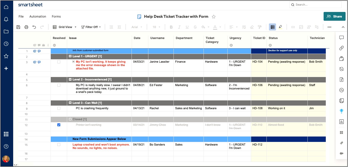 Use This Free Gantt Chart Excel Template Smartsheetsmartsheet