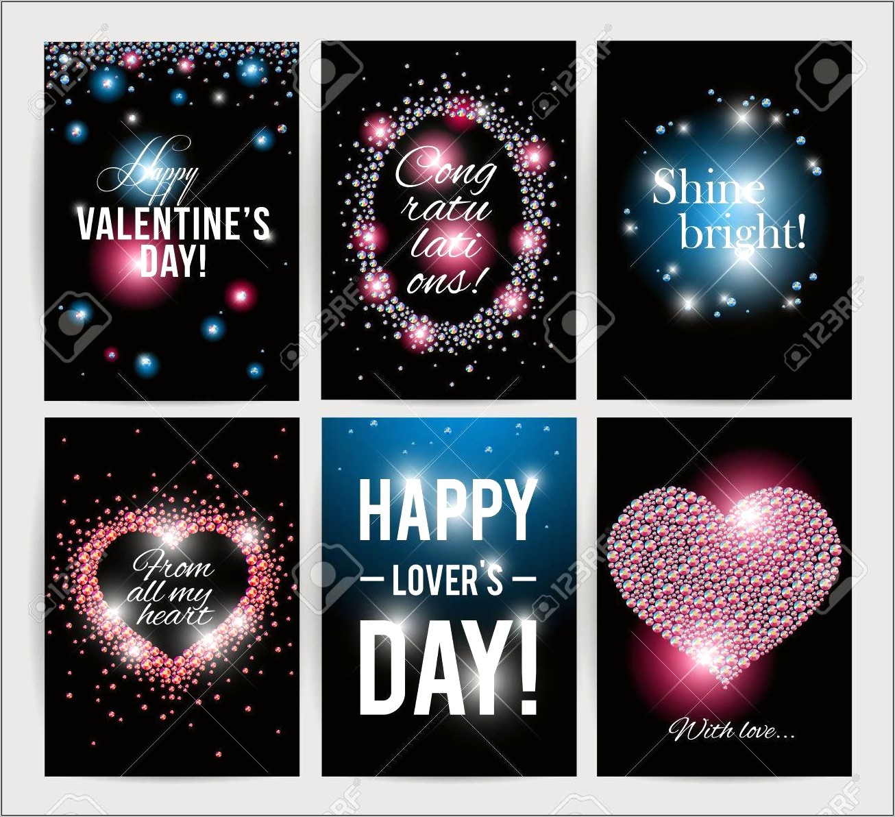 Valentine's Day Card For Fiance Free Template