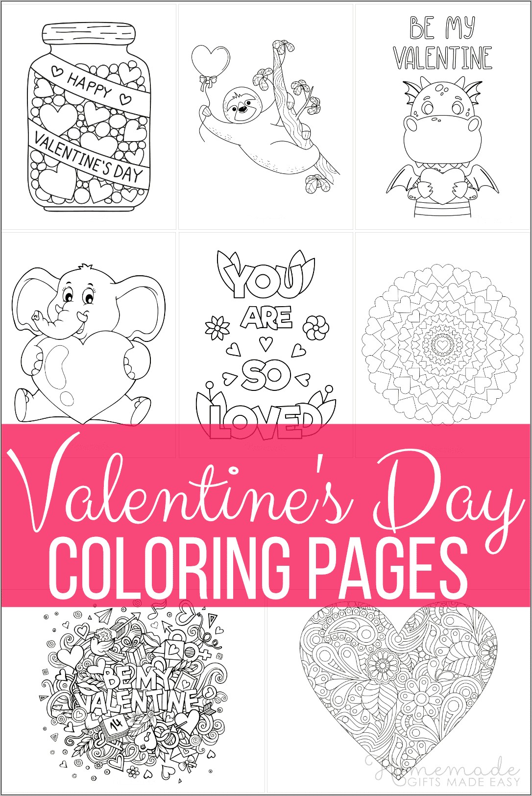 Valentine's Day Word Document Template Free