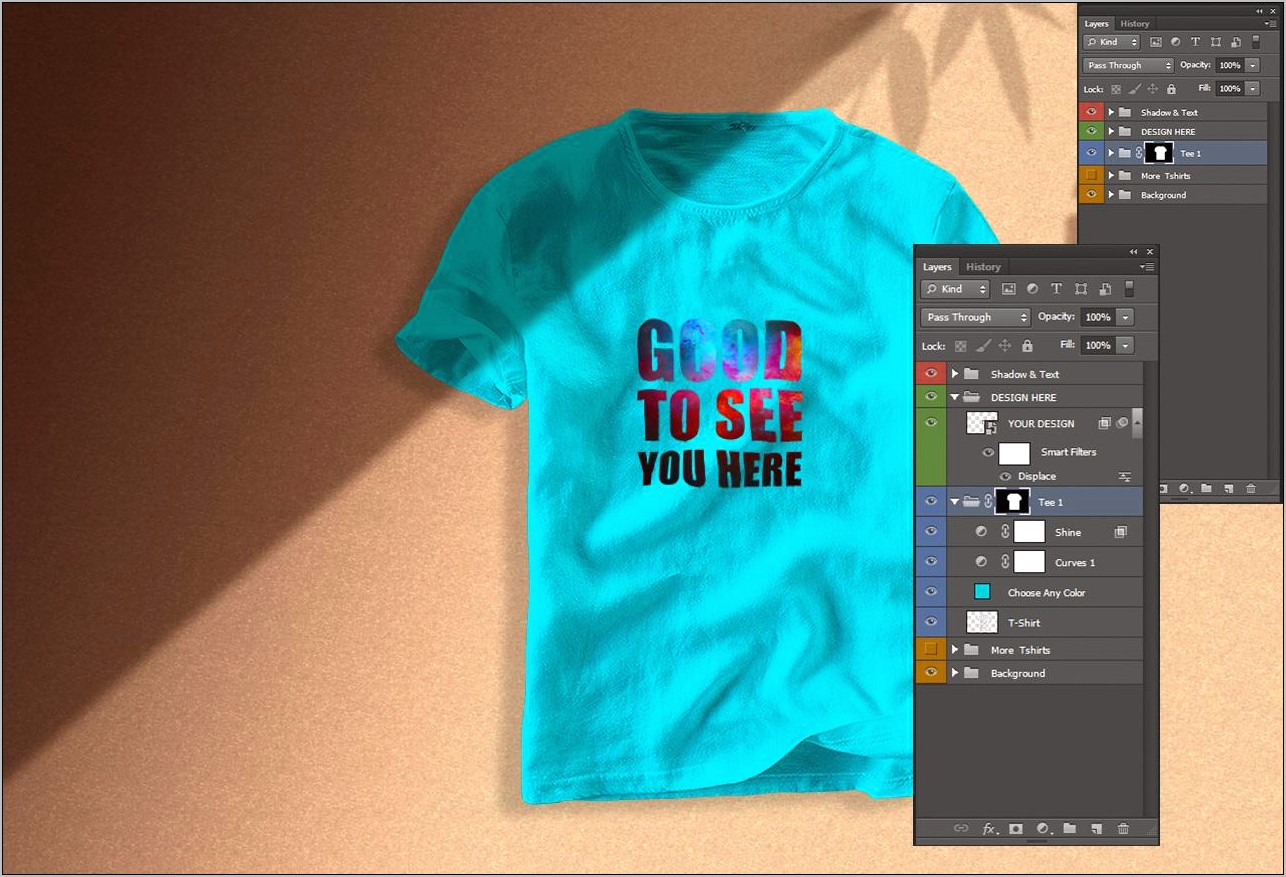 Vector T Shirt Mockup Templates Free Download