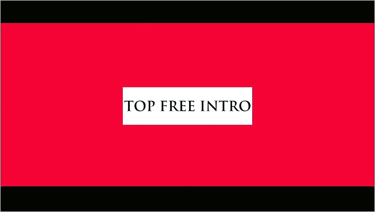 Vegas Pro 11 Intro Templates Free Download