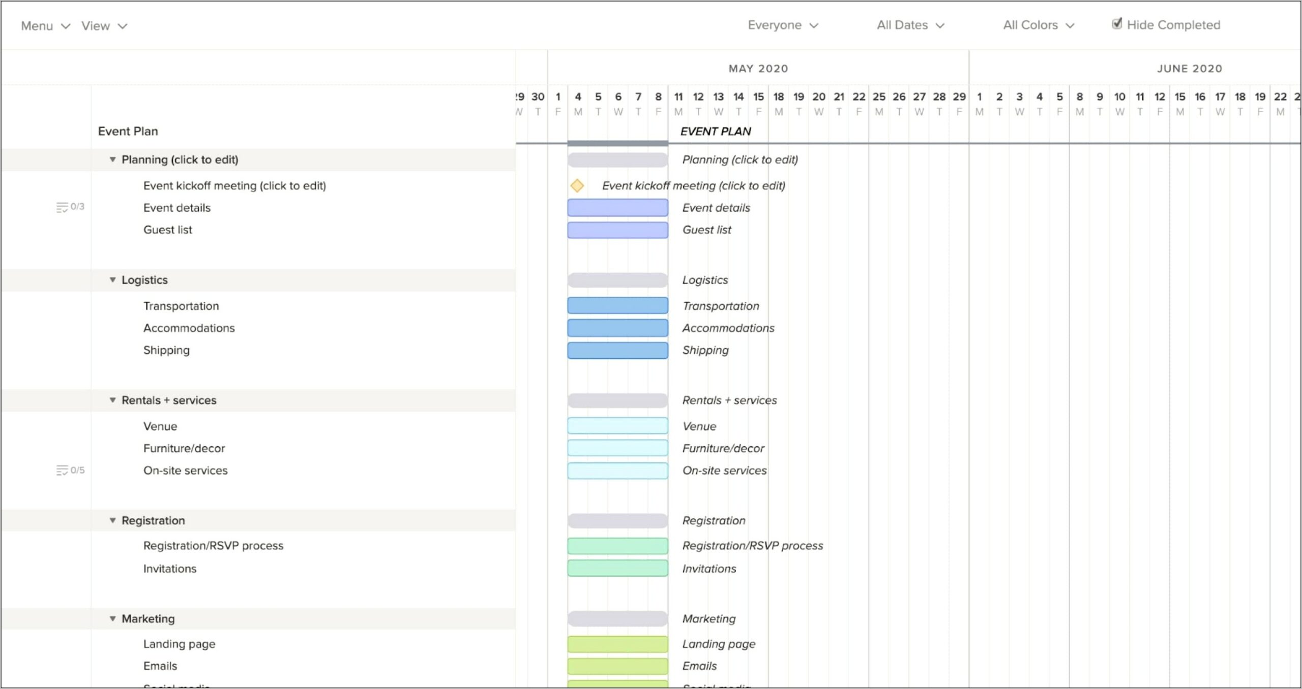 Vendor Event Planner Template For Excel Free