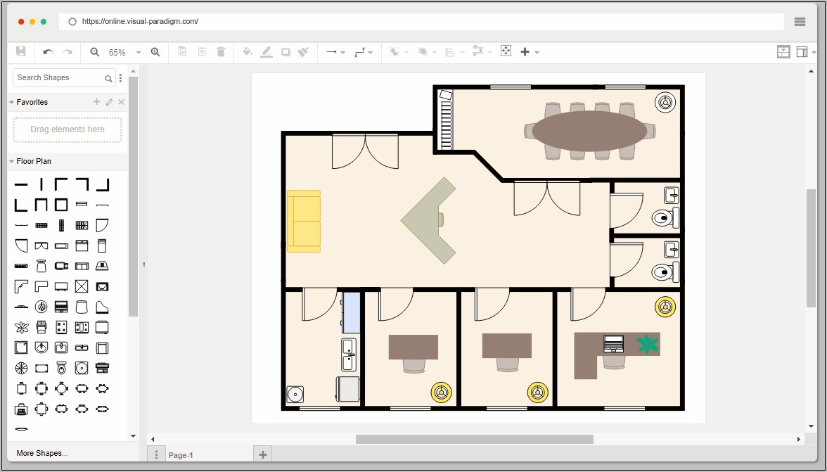 Visio Home Floor Plan Template Download