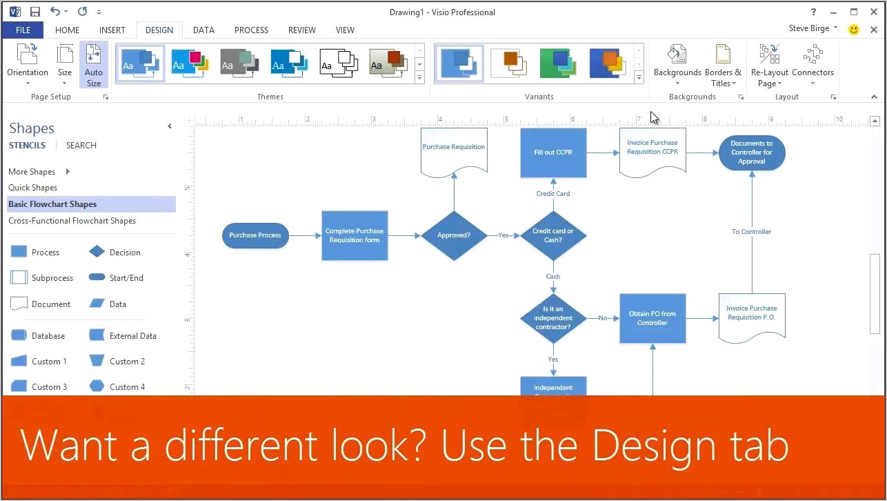 Visio Process Flow Diagram Template Download