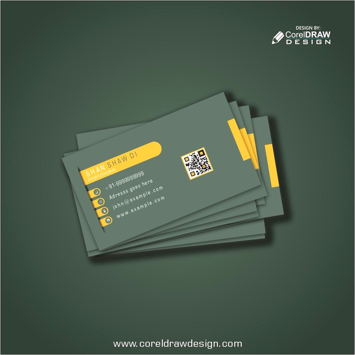 Visiting Card Templates In Cdr Format Free Download