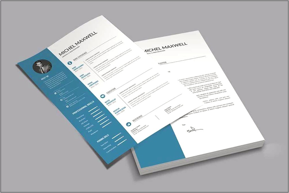 Vx Labs Free Resume Mockup