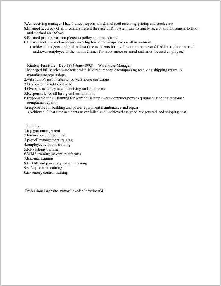 Warehouse Associate Resume Samples Jobherojobhero