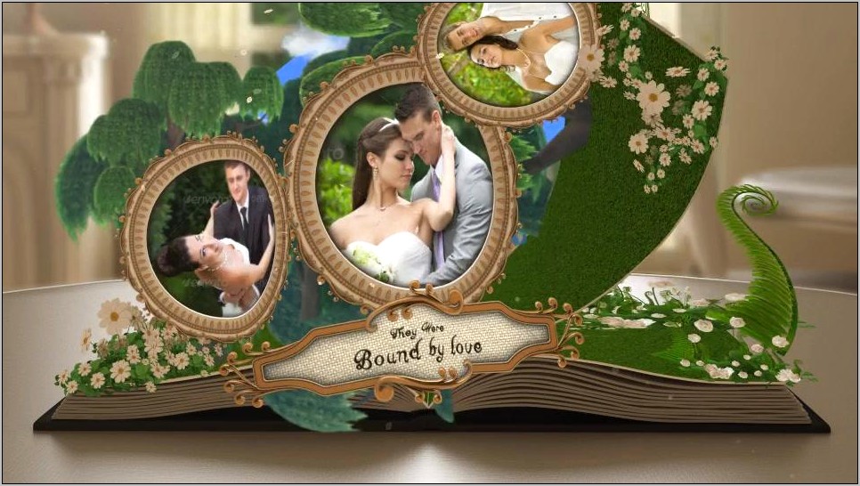 Wedding Book After Effects Template Free Download