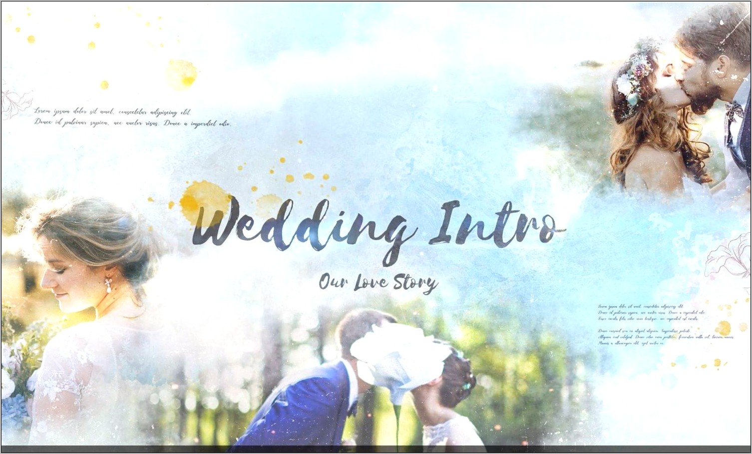 Wedding Intro Videohive Free Download After Effects Template