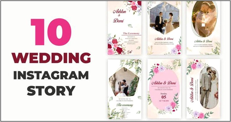 Wedding Invitation After Effects Project Template Free Download