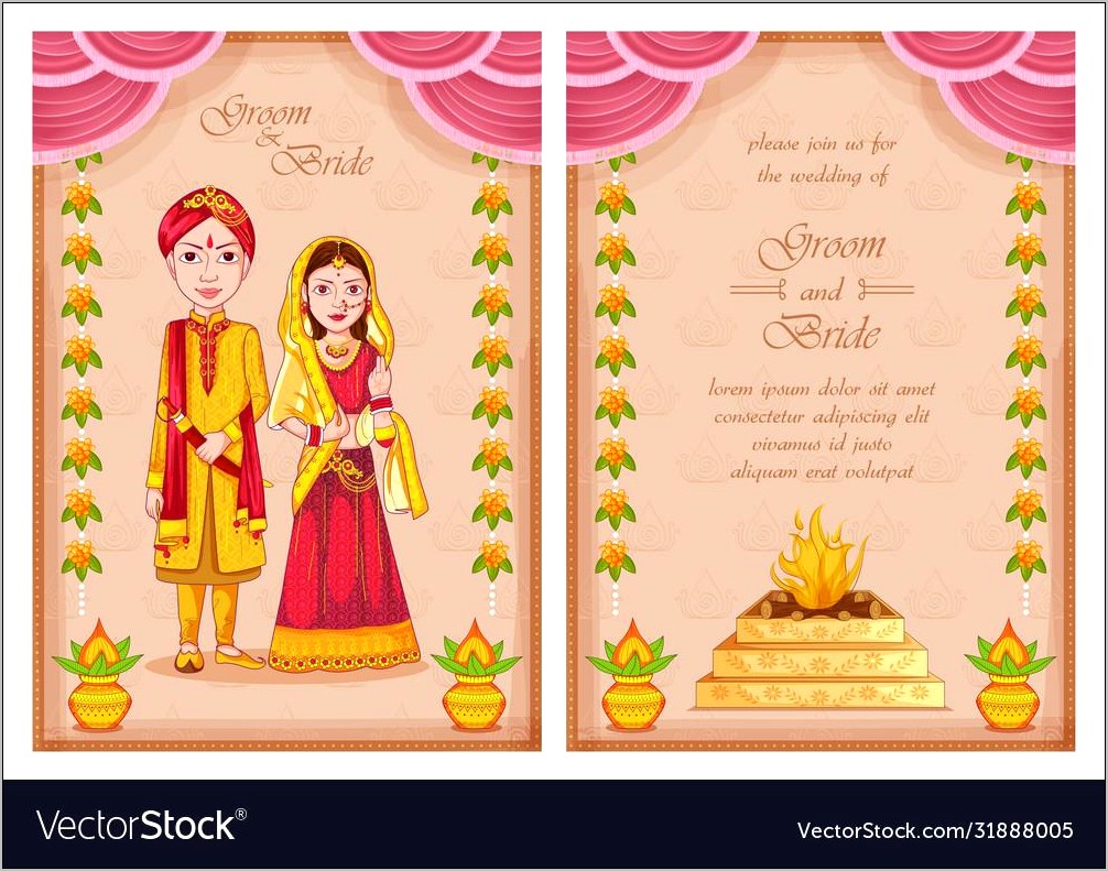 Wedding Invitation Free Templates Download For International Couples