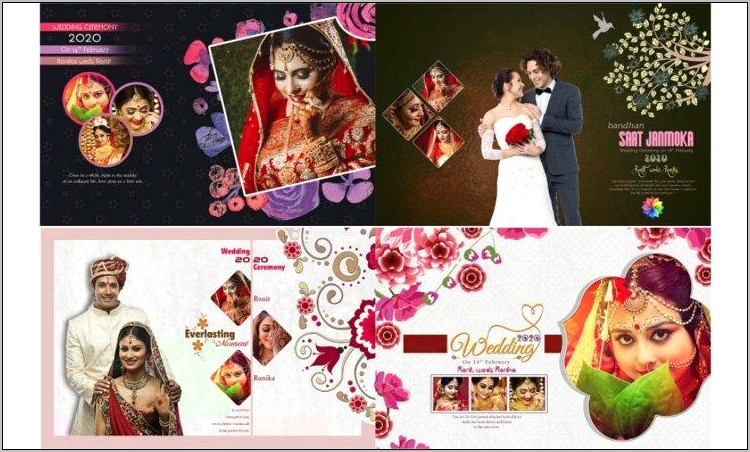 Wedding Photo Book Psd Templates Download Free