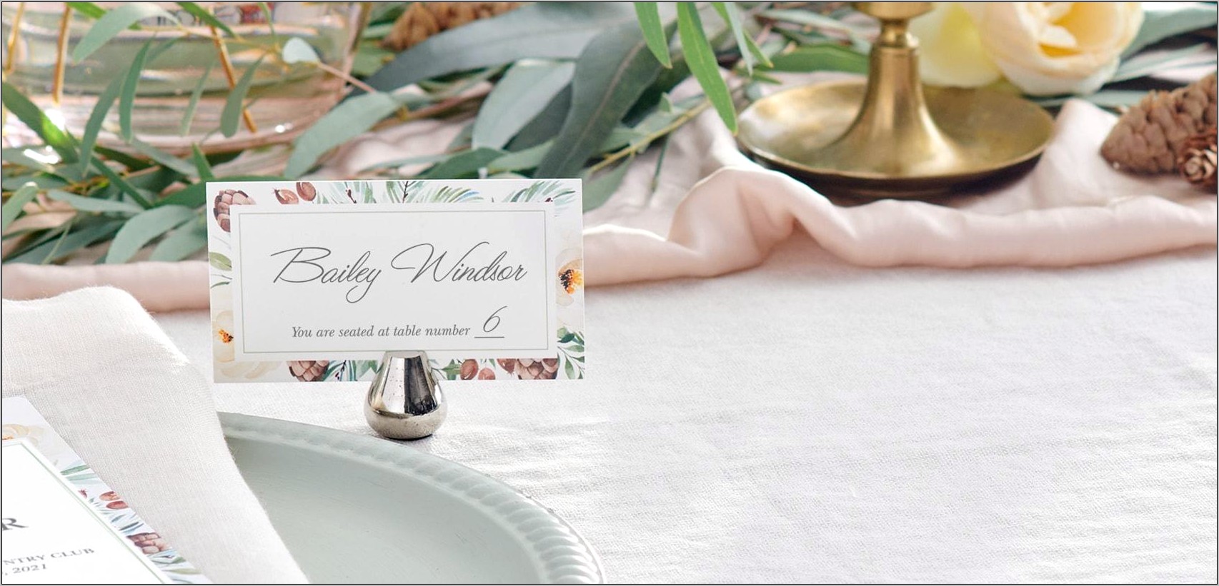 Wedding Place Card Templates Free For Word