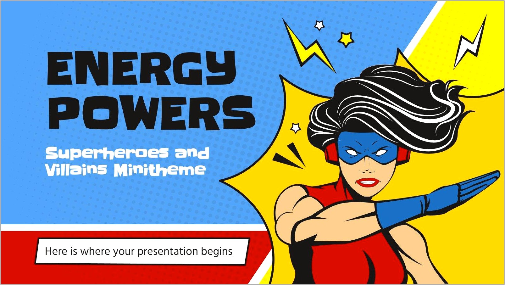 Welcome To 2nd Grade Superhero Powerpoint Template Free