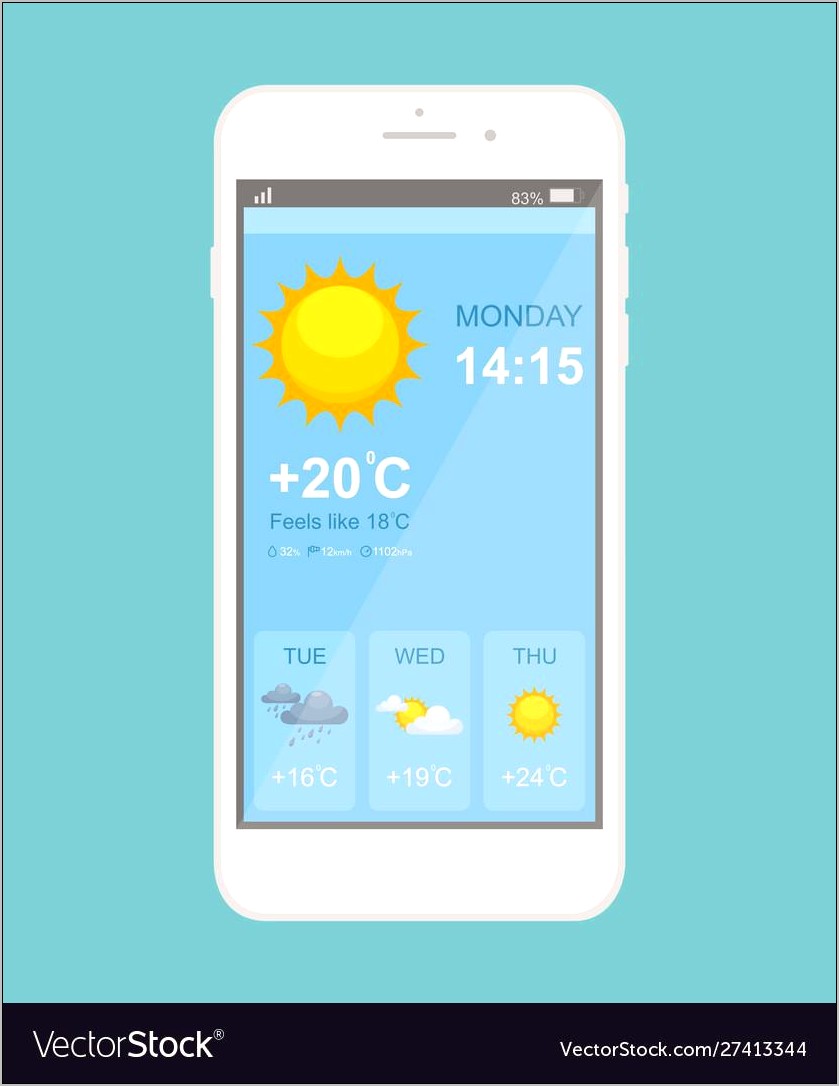 Weminder Android Weather Application Template Free Download