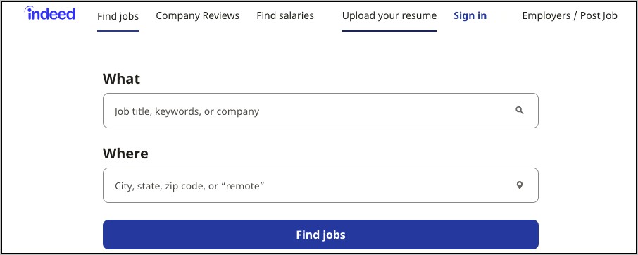 Wherw To Post Job Resume