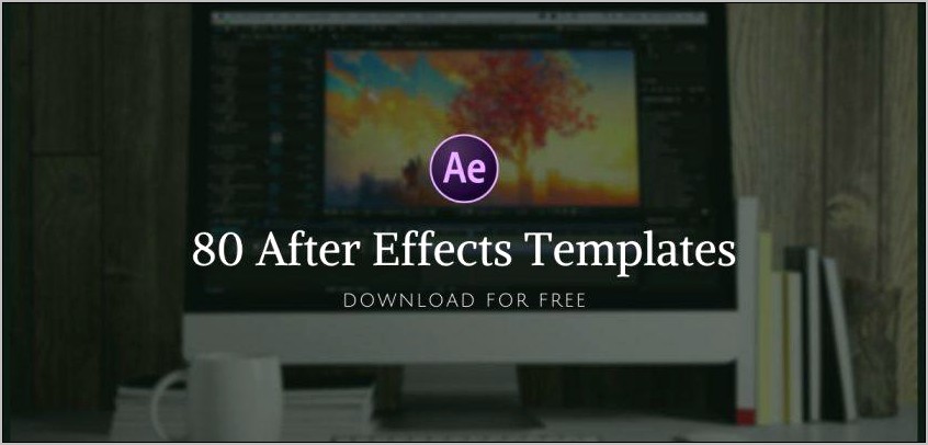 Words Animation After Effects Template Free Download