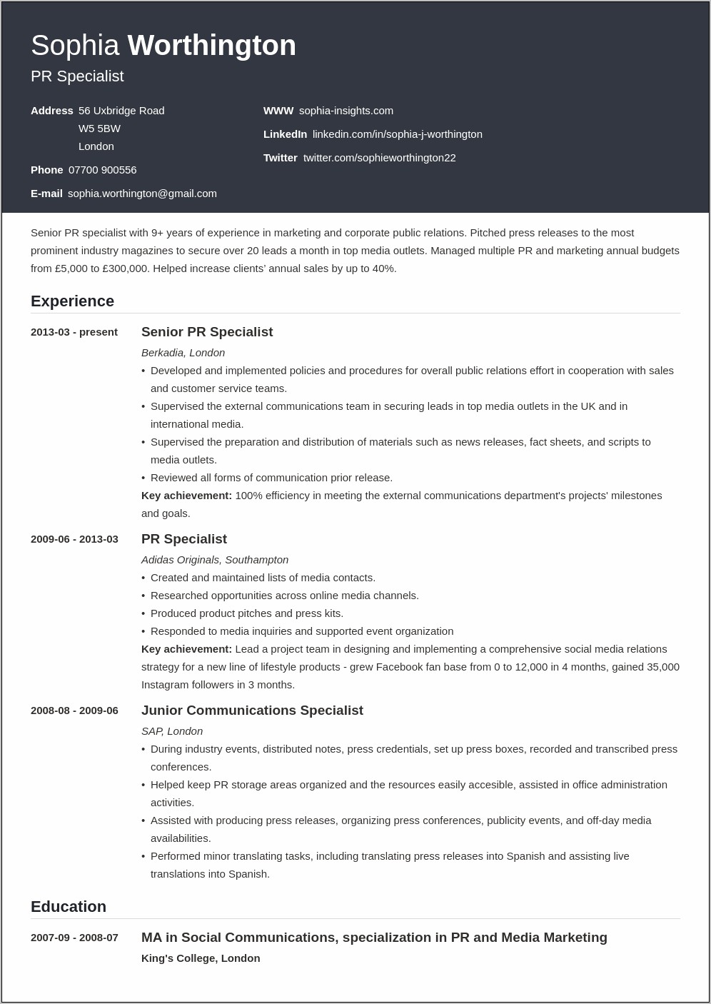 Write A Skills Based Resume