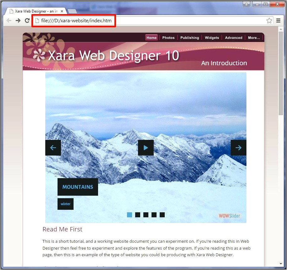 Xara Web Designer 7 Premium Templates Free Download