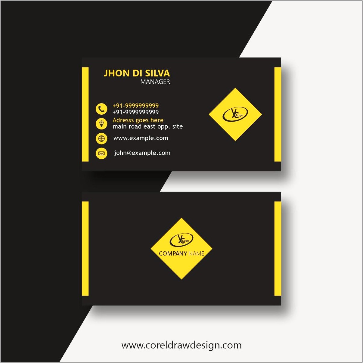 ﻿download Business Card Templates For Corel Draw